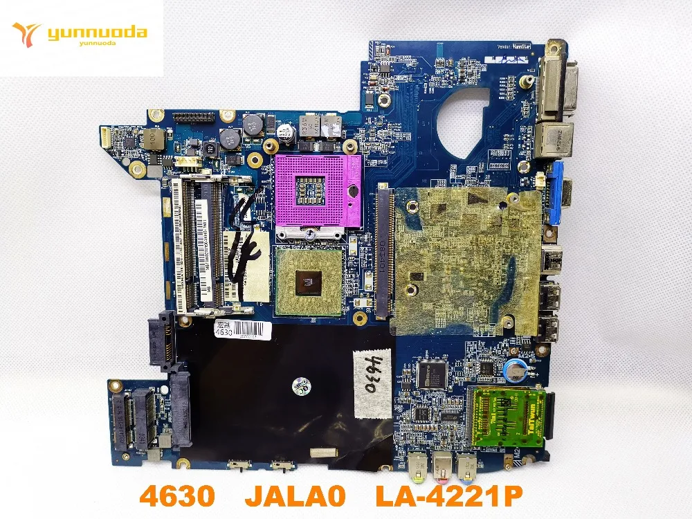 Оригинальный Для ACER 4630 Материнская плата ноутбука JALA0 LA 4221P испытанное хорошее