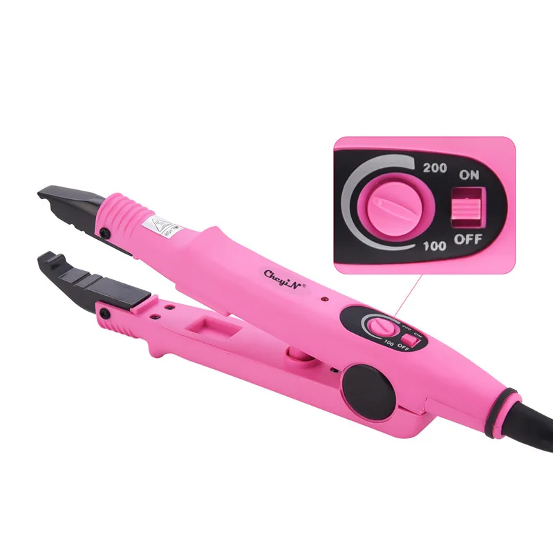 Professional Hair Extension Iron Fusion Heat Iron Wand Connector 2 Adjustable Temperature Hair Extension Wig Tool Barber Salon38