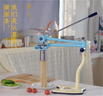 

Stainless steel household noodle machine small hand hand multifunctional noodle machine Hand-Pulled Noodle hele machine