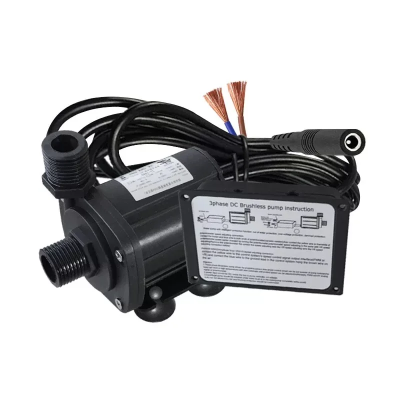 

JT-1000B-T-24 Three Phase 17M Head 1200L/H Flow 24V Micro DC Water Pump