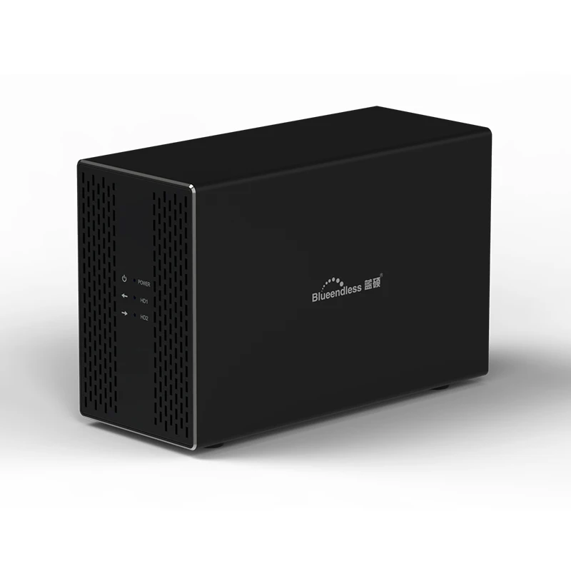 Dual Hard Disk Array Cabinet 3 5 Hard Disk Array with RAID Function 4 Modes USB3 2