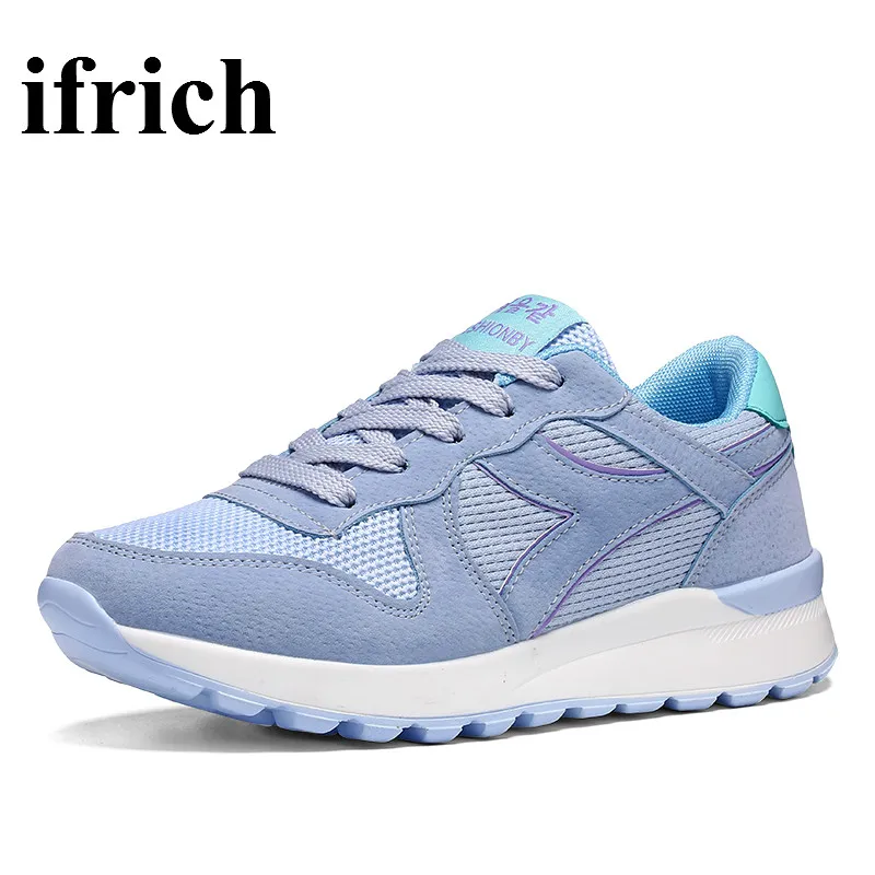 

Women Running Shoes Sneakers Comfortable Sport Shoes Woman Walking Pink/Blue Ladies Gym Sneakers All Seasons Girls Shoes