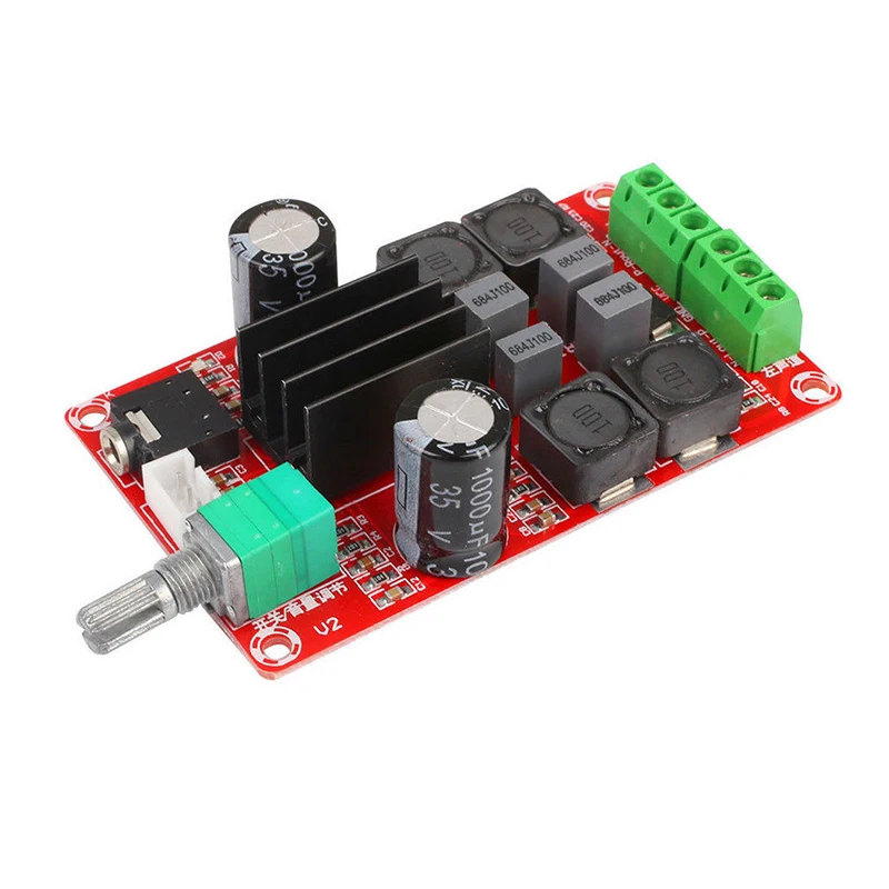 TPA3116D2 2X50W DC 5-24V плата цифрового усилителя класса D двухканальный стерео усилитель |