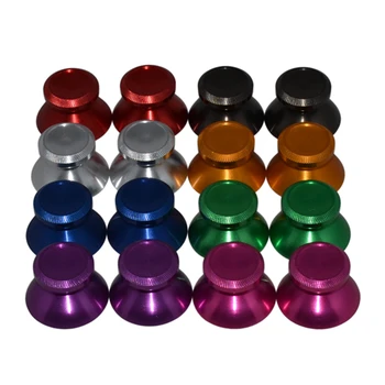 

200 PCS High quality 3D Metal Analog Joystick thumbstick Cap for playstation Dualshock 4/PS4 for XBOX ONE Gamepad Controller
