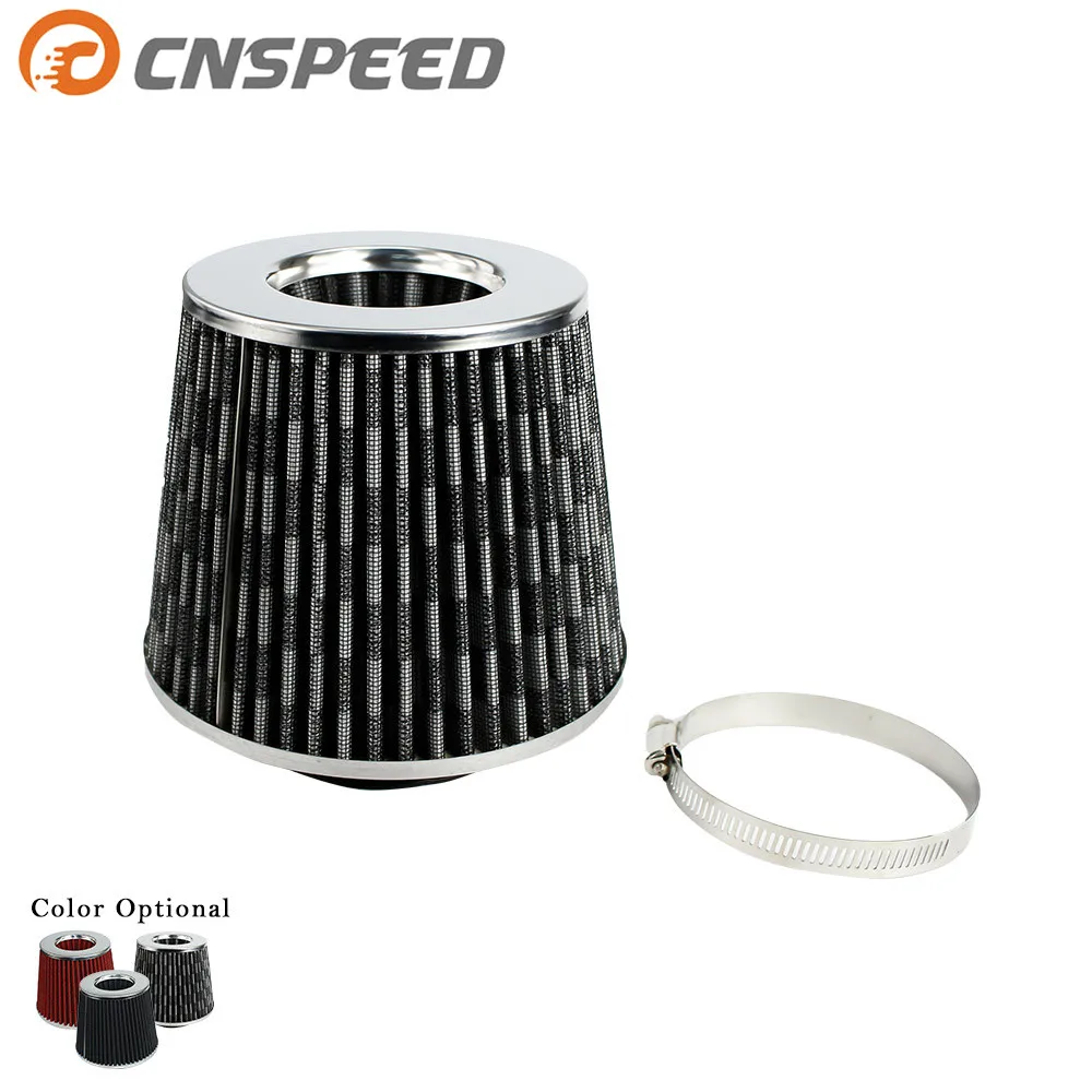 CNSPEED Universal Air Filter 3" inch 76mm Air Intake Filter Height High