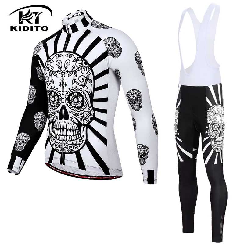 

KIDITOKT 2019 Pro Cycling Jersey Set Mountain Bicycle Cycling Clothing MTB Bike Cycling Clothes Suit Bike Sportwears For Man