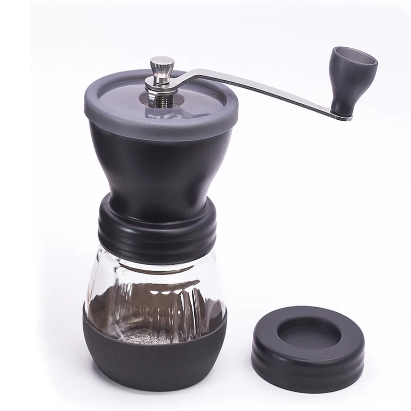 Manual Ceramic Burr Coffee Grinder Ceramic Conical Adjustable Burr Assembly for Precision