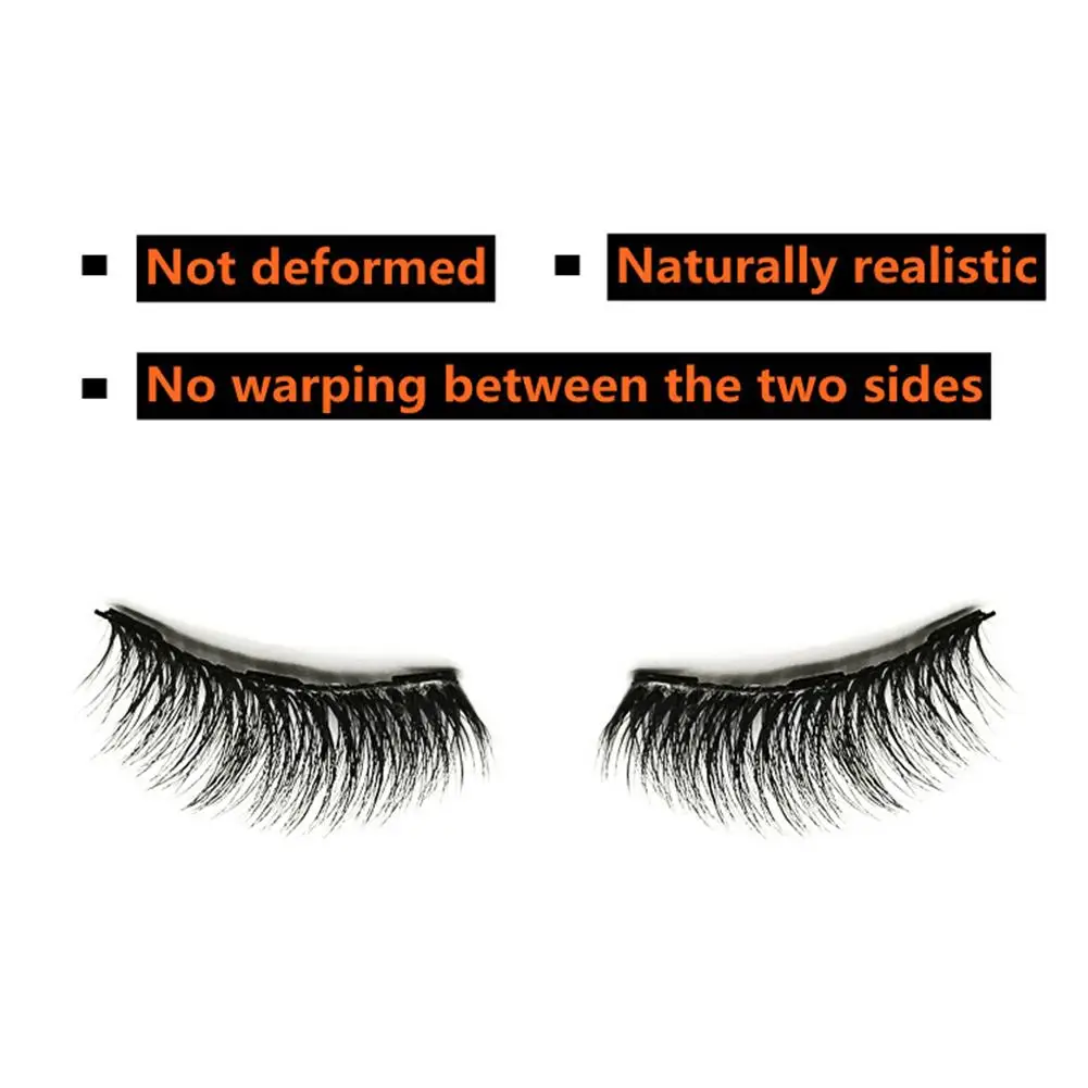 Magnetic Eyeliner With 3D Magnetic Eyelashes Black Waterproof Magnetic Liquid Eyeliner Magnetic Lashliner For Use