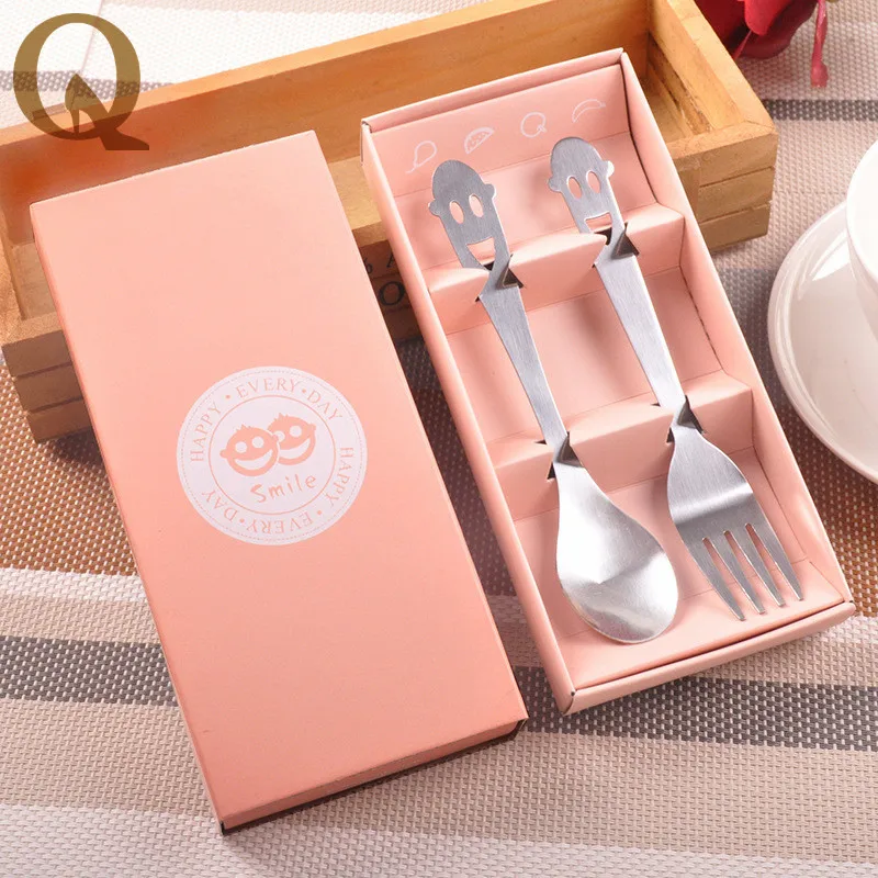 Набор детской посуды из нержавеющей стали и вилки|dinnerware set|steel tablewaretableware dinnerware sets |