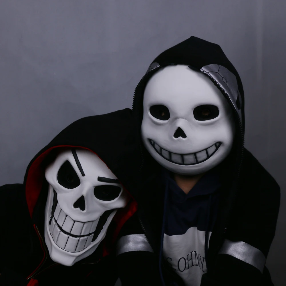 11 Halloween Costume Cosplay Movie Game Prop Mask Sans Undertale Helmet Hard Latex Cosplay Sans Papyrus Helmet Full Head Masks (3)