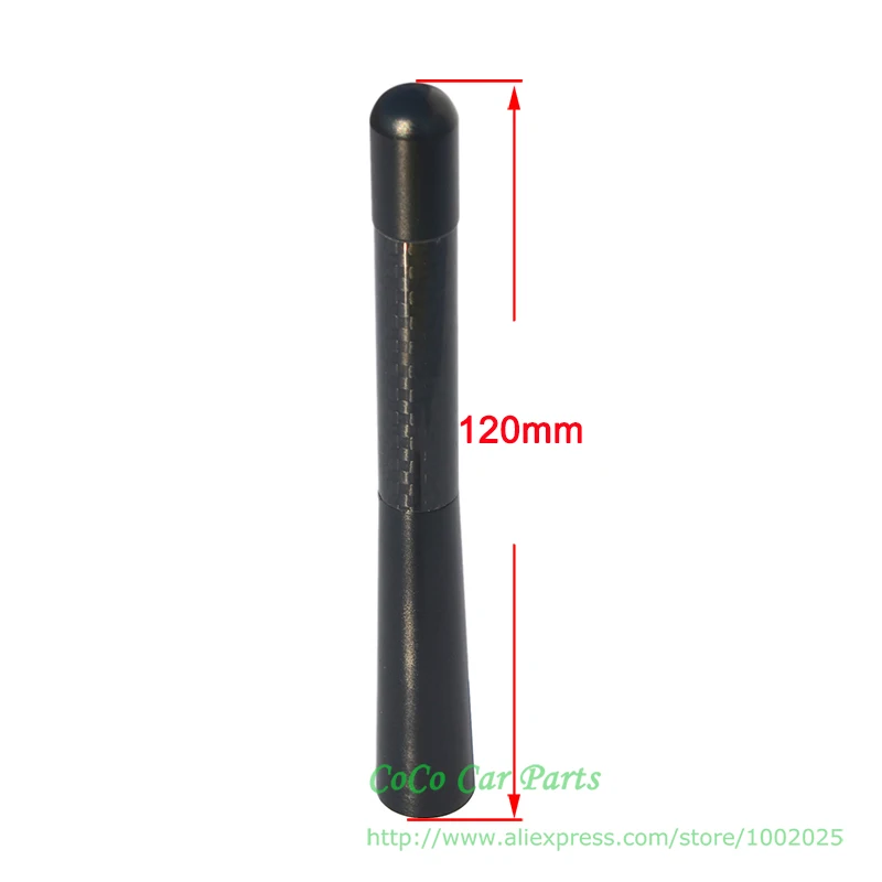120mm Aluminum And Carbon Short Car ANTENNA 023