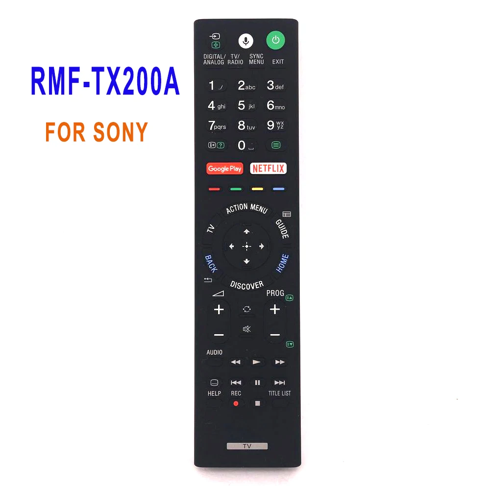 Used Original Voice Remote Control For SONY LCD LED Smart TV Remote RMF-TX200U RMF-TX200P RMF-TX200A Google Netflix