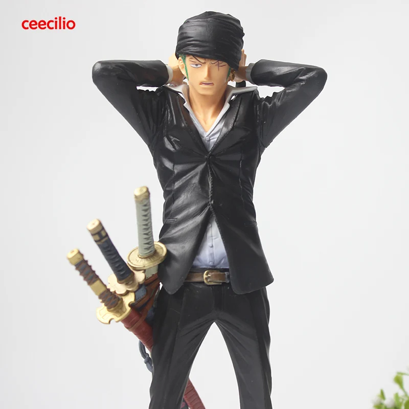Promo Offer Japanese Anime One Piece ZORO Figurine Roronoa Zoro pvc Action Figure Model Toys