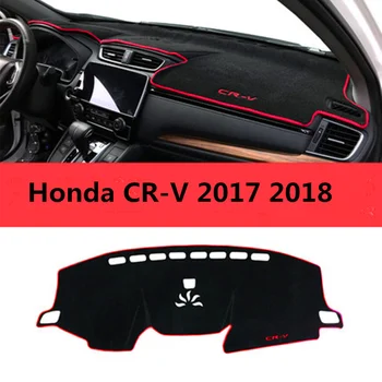 

For Honda CRV CR-V 2017 2018 CRV 5 5th LHD RHD Dashboard Mat Protective Interior Pad Shade Cushion Car Styling Auto Accessories
