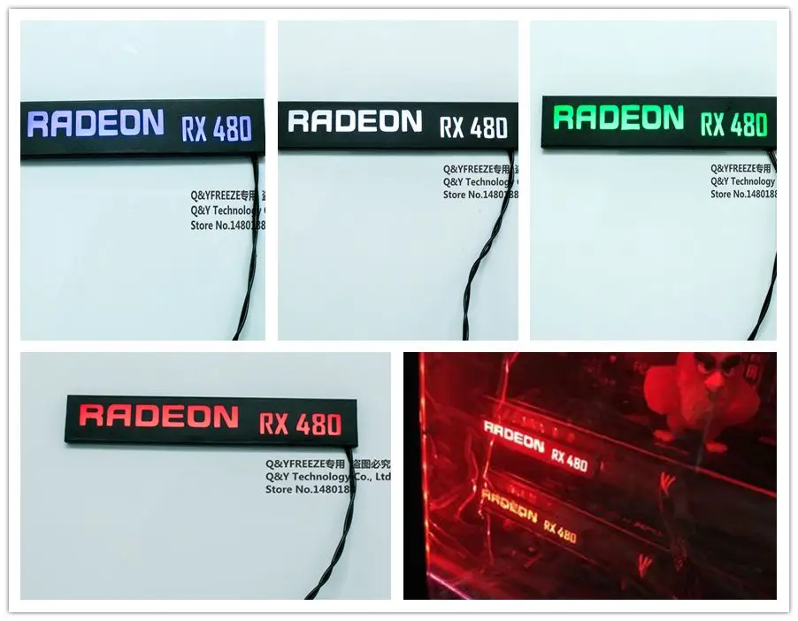 Buy FREEZEMOD special graphics card LED lighting with