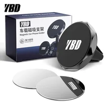 YBD Автомобильный держатель для телефона с вентиляционным отверстием магнитный держатель для iPhone samsung huawei Redmi Note 7 Автомобильный держатель для мобильного телефона держатель для телефона в машину