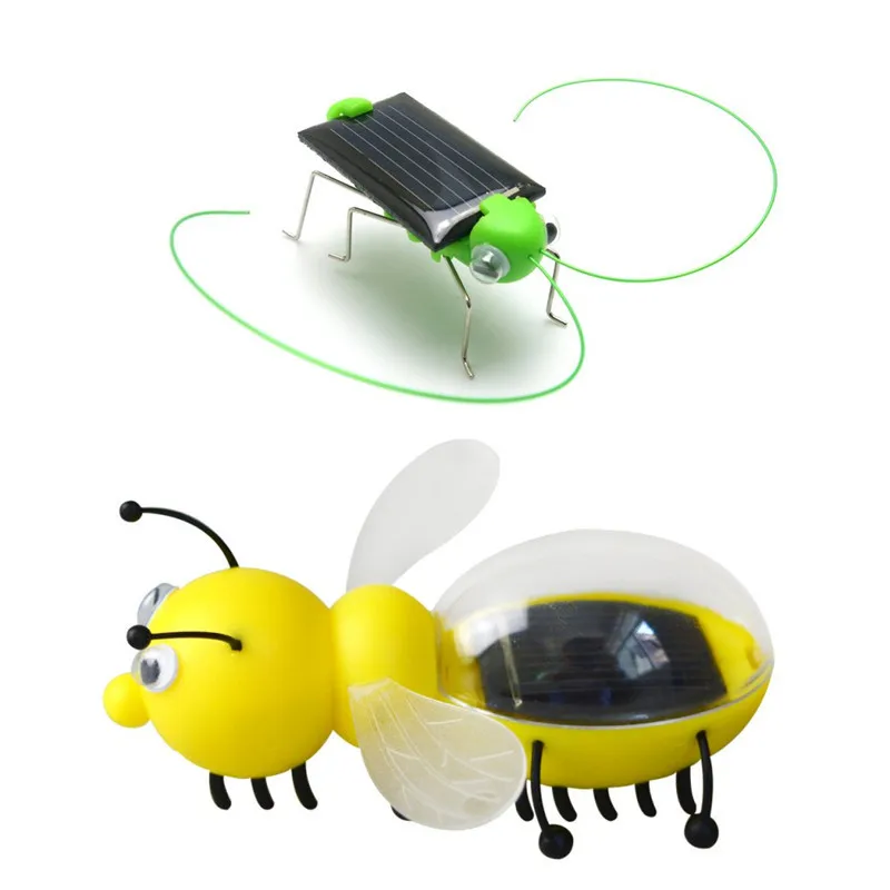 Солнечный grasshopper образовательный Солнечный Grasshopper робот игрушка требуется прибор, подарок насекомых солнечных игрушек Нет батарей для