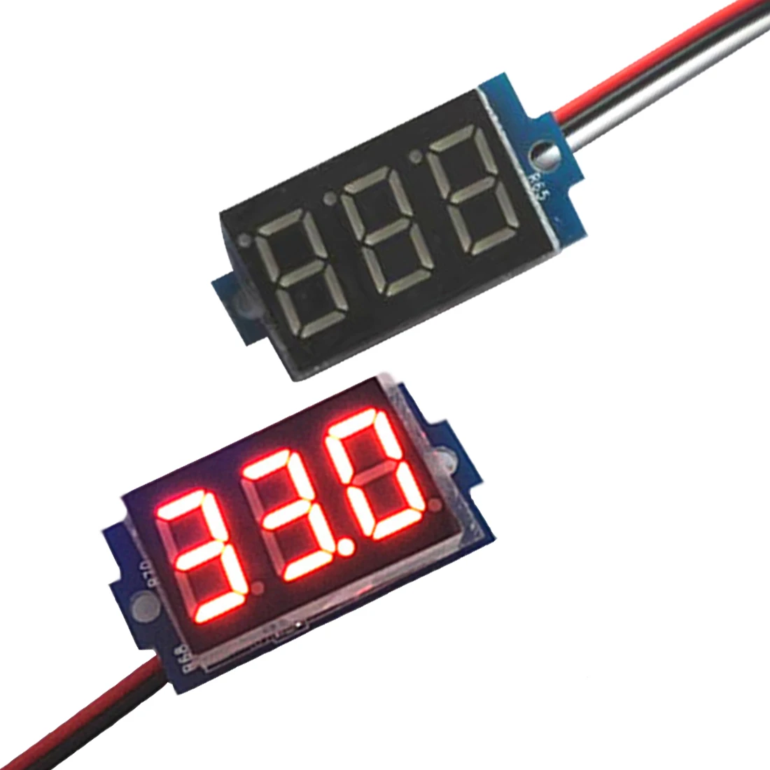 

DC 0-99.9V 0.36 Inch New Direct Current Red LED Digital Display Voltmeter Panel