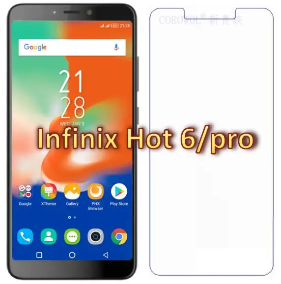 Защитная пленка из закаленного стекла для Infinix Hot 6 Pro 2.5D 9 H на Hot6 Hot6Pro | Мобильные