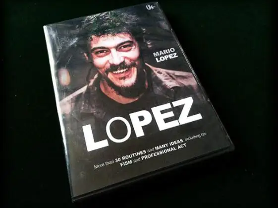 LOPEZ от Mario Lopez & GrupoKaps Productions (мерцающий + DVD) трюки крупным планом магический
