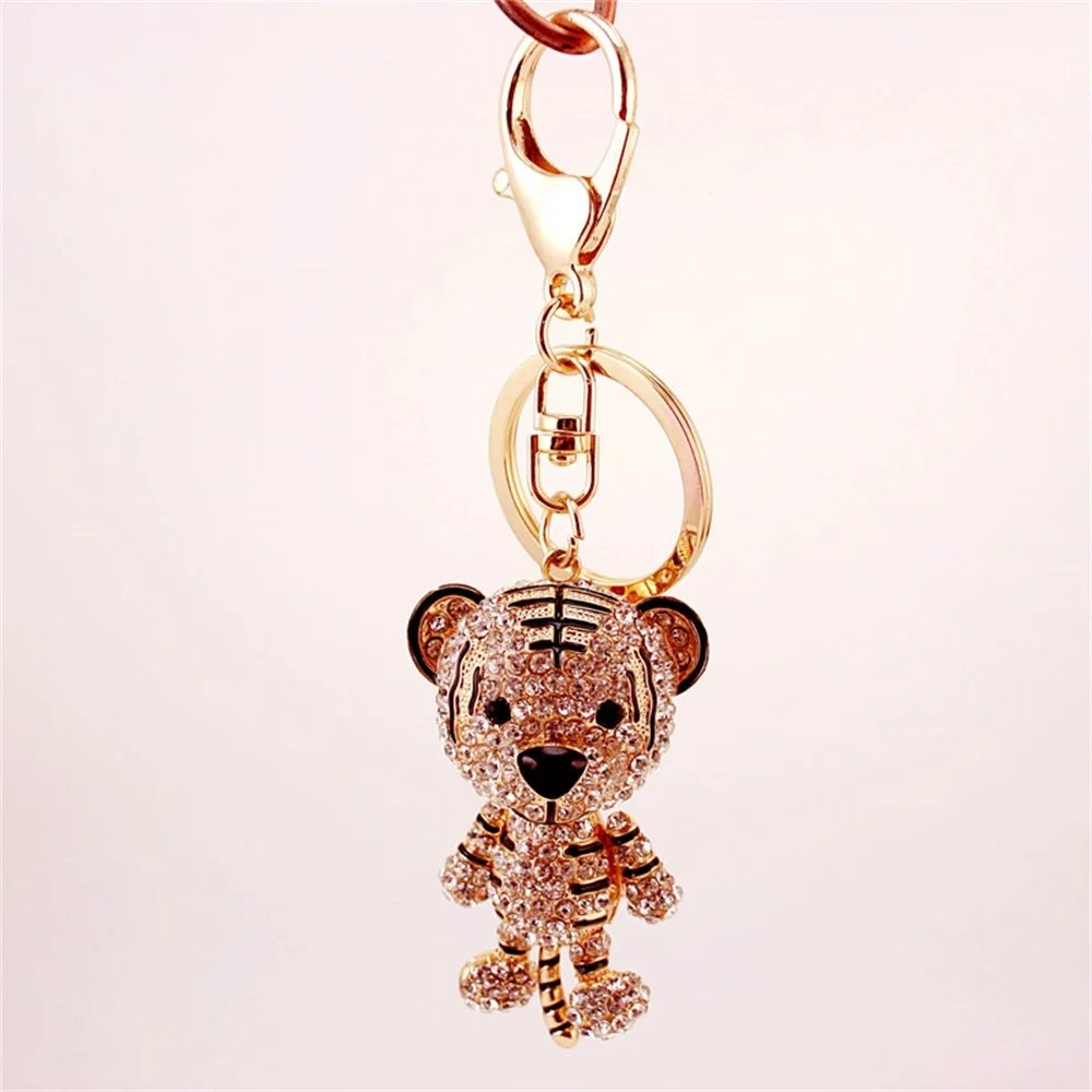 Buy Luxury Fashion Tiger Rhinestone Crystal Decoration