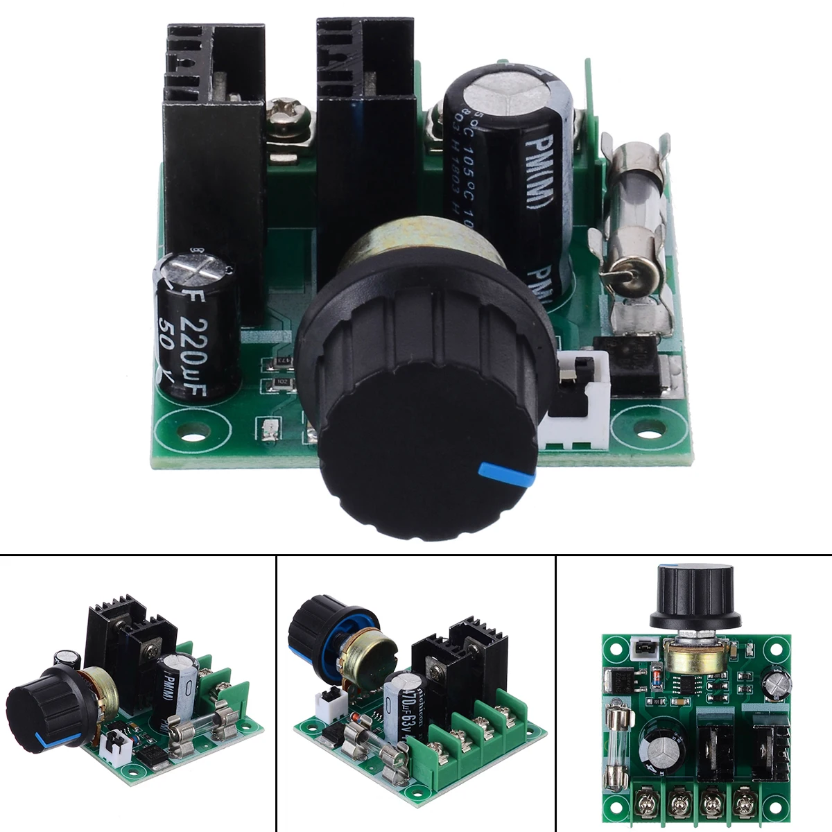 Электрический мотор постоянного тока Скорость Управление; 12 V-40 V 10A PWM Управление переключатель Скорость Управление; диммер Напряжение регулятор с ручкой