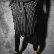 Новинка года, повседневные брюки-кюлоты, имитация двух корейских леггинсов для метросексуалов, модные брюки-кюлоты