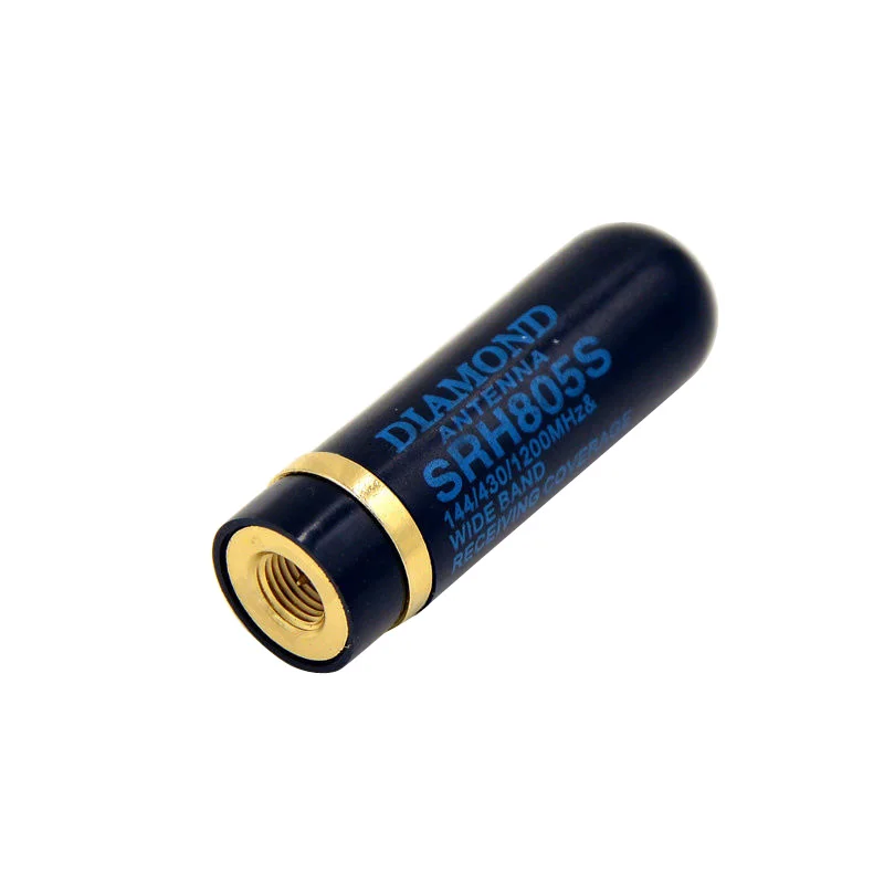 Короткий SRH 805S Двухдиапазонная UHF/VHF 144/430MHz 2.15dBi SMA Male антенна для двухстороннего