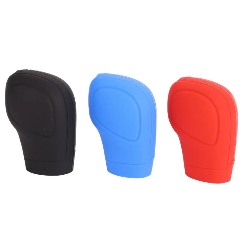 

Universal Manual Car Silicone Gear Head Gear Knob Cover Gear Lever Collars Handbrake Grip Car Hand Brake Covers