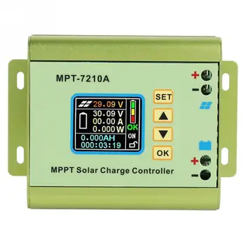 

MPT-7210A Aluminum Alloy LCD Display Innovative MPPT Technology Solar Panel Charge Controller Suitable For Lithium Battery