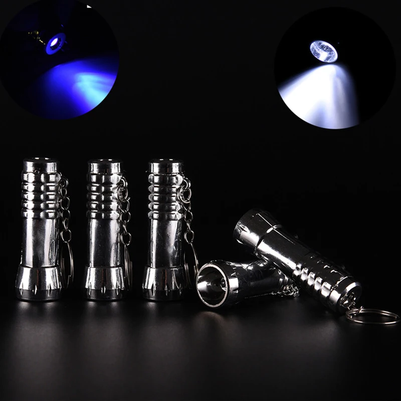 

Dual Use Torch LED Purple White Ultraviolet UV Emergency Light Inspection Lamp Hiking Camping Outdoor Detector Tool Flashlight
