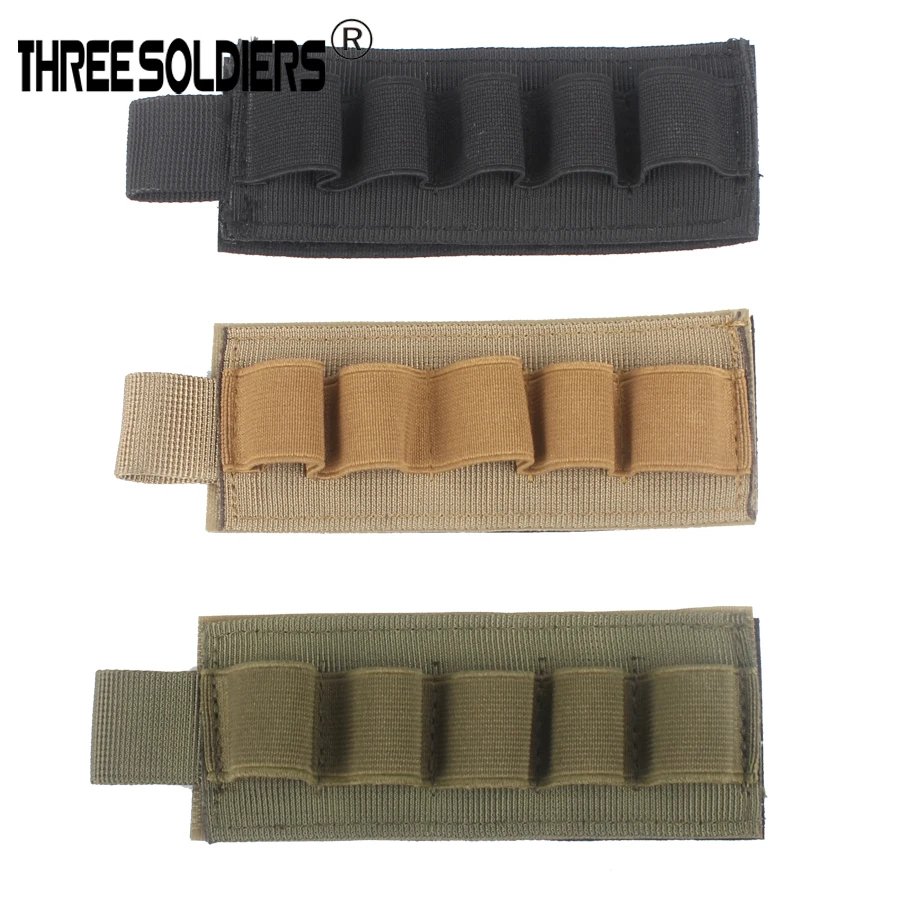 Shot gun Bullet Pouch Paintball Buttstock Hand Gun Ammo Pouch Carrier