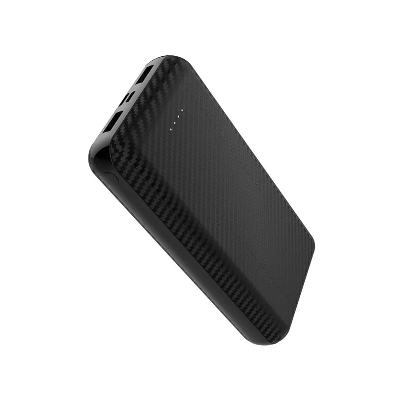 20000 мАч Мини банк питания портативное USB зарядное устройство 20000 мАч банк питания для iPhone samsung Xiaomi внешний аккумулятор банк питания - Цвет: Black