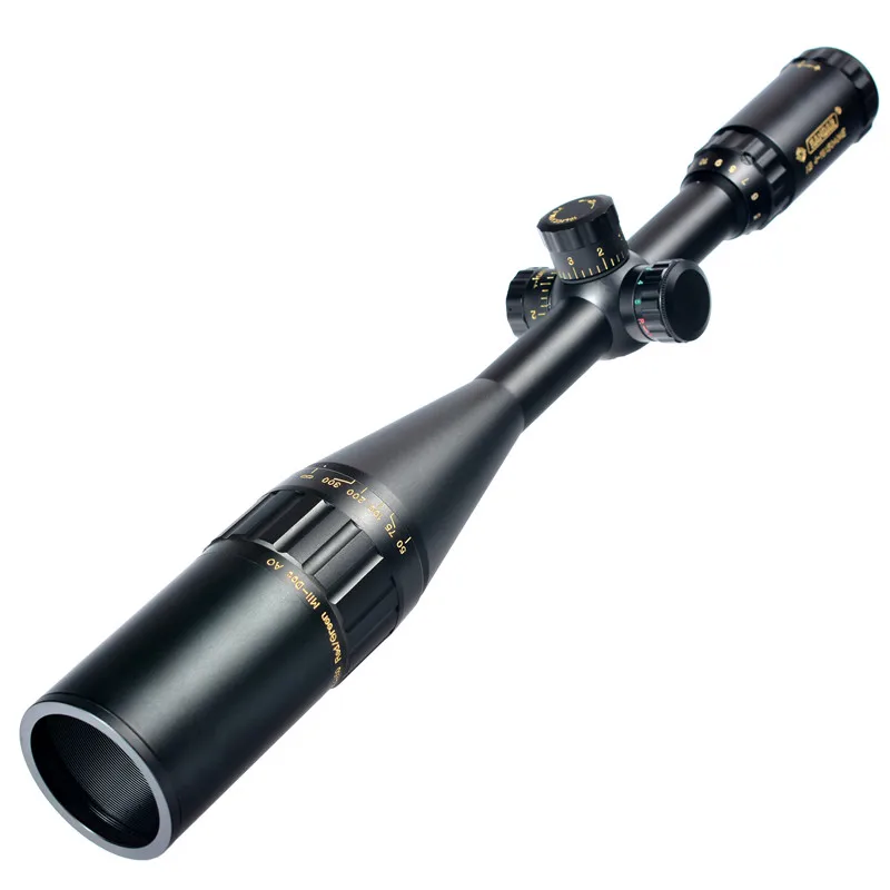 Охотничий оптический прицел KANDAR Золотое издание 4 16x50 AOME стекло с гравировкой Mil dot