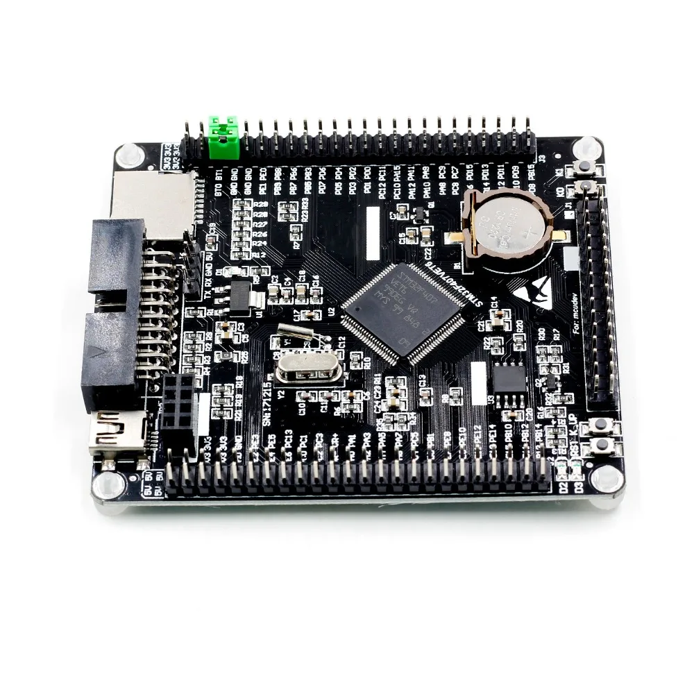 1 шт. STM32F407VET6 макетная плата Cortex M4 STM32 минимальная система обучения доска ARM core STM