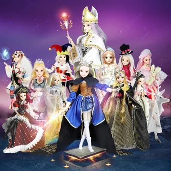 

30cm Handmade Tarot Jointed Toy Dolls Bjd 1/6 Girl Dolls Children Toys for Girls Birthday Christmas Gift