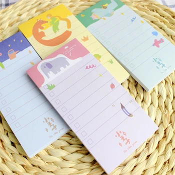 

8 pcs/Lot Le Petit Prince Sticky Notes Cartoon Plan Memo Pad Paper Sticker Stationery Office Accessories