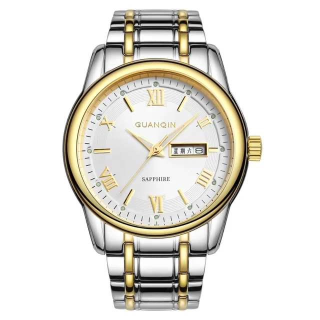 relogio masculino GUANQIN Mens Watches Top Brand Luxury Quartz Watch
