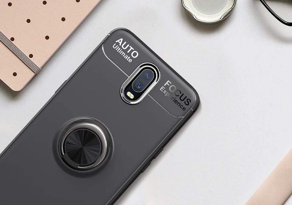 Oneplus6t Ring Case For Oneplus 6t Coque Soft Silicone Magnetic Holder Stand One Plus 6t Case For Oneplus 6 t 6 6t Cover Luxury  (2)