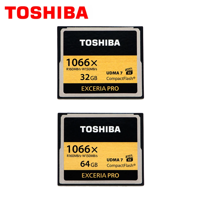 TOSHIBA, Compactflash memory card, 32 gb, high speed reading speed can