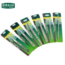 LAOA Профессиональный пинцет из нержавеющей стали прецизионные антимагнитные пинцеты высокой твердости Пинцет HRC40