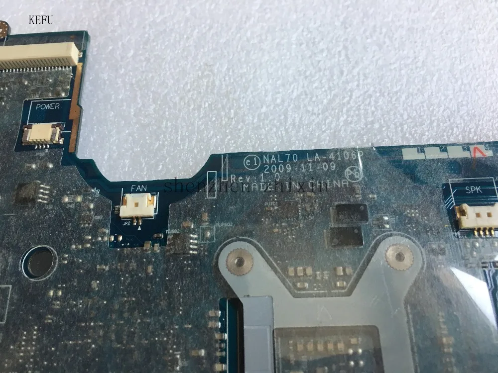 KEFU для HP Pavilion DV4 2000 материнская плата ноутбука 590350 001 LA 4106P HM55 тест