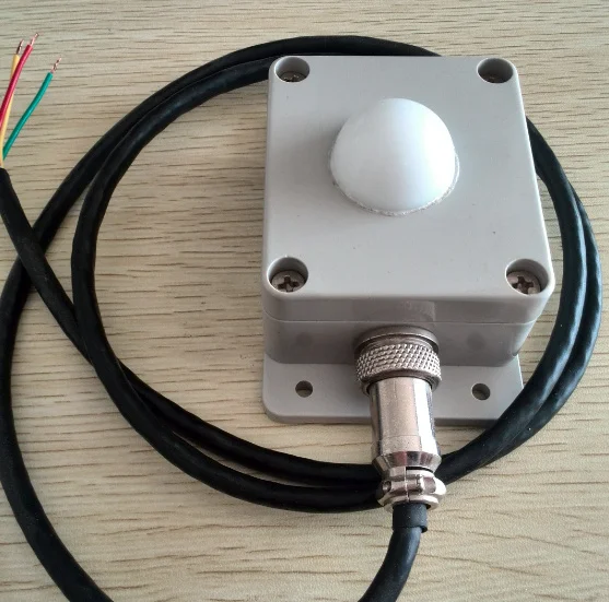 

Fast Free Ship 0.4-2v/4-20mA/RS485 JCG-16 Optical Sensor light Intensity Sensor Meteorological Monitoring 0-200Klux Solar Sensor