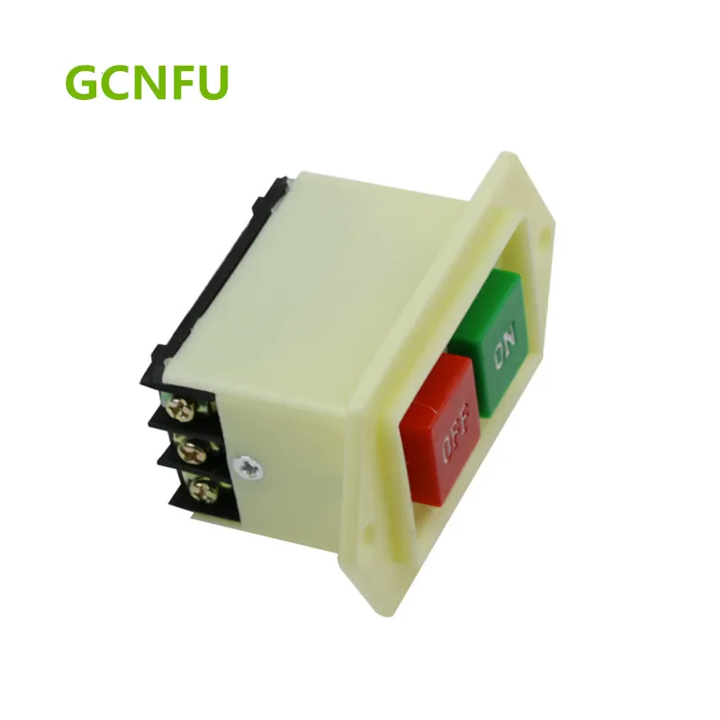 Wholesale high quality push Button starter switch 220V 230V 380V self-locking 5A factory supply 220v 380v high pressure gas pump air blower