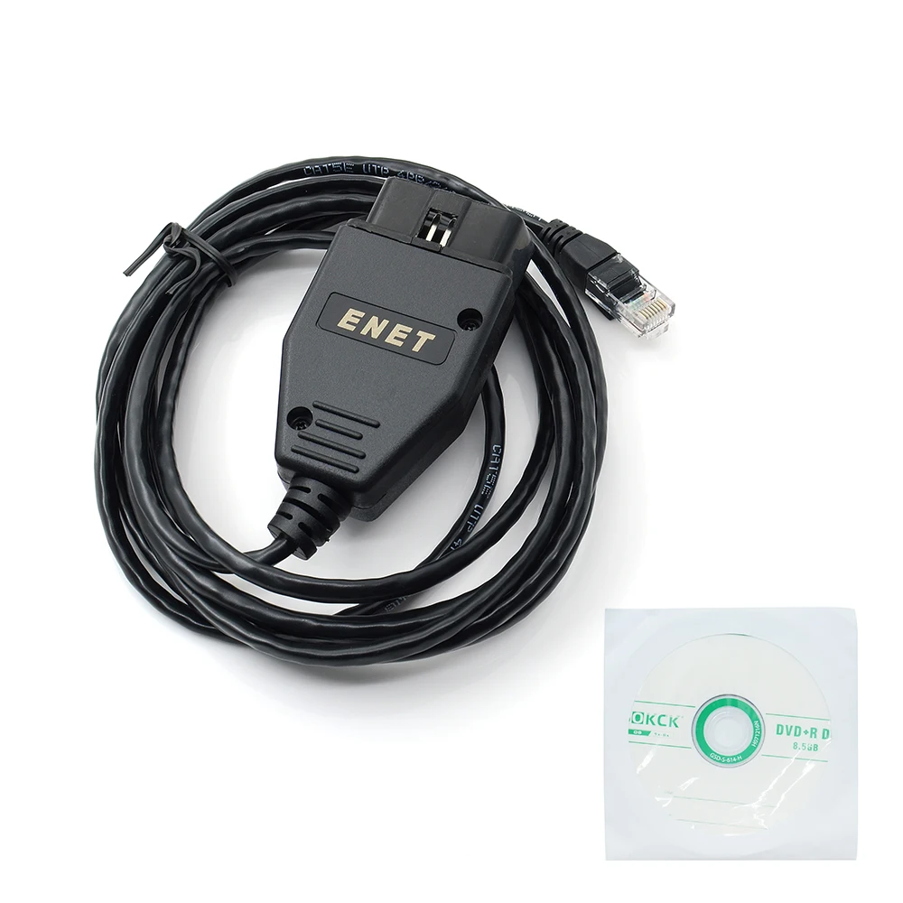 E-SYS для BMW F-series ICOM OBD2 кодирующий диагностический кабель Ethernet к OBD ESYS данные OBDII E-SYS кодирование скрытый инструмент ENET данных