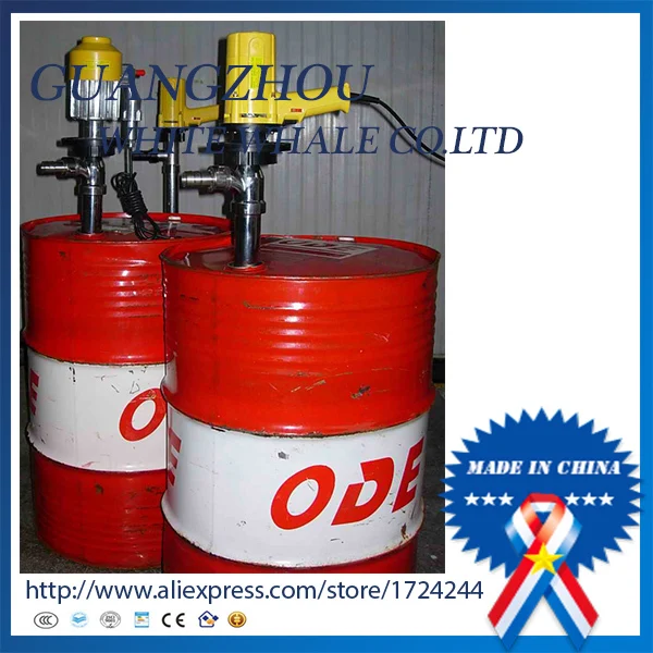 SB-1-2 vertical portable pump centrifugal barrel pump electric fuel (Stainless steel tube and Impeller )