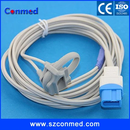 Spacelabs V3 ,10PIN Male One Piece Reusable Neonate Silicon Wrap Sp02 probe oxygen Sensor