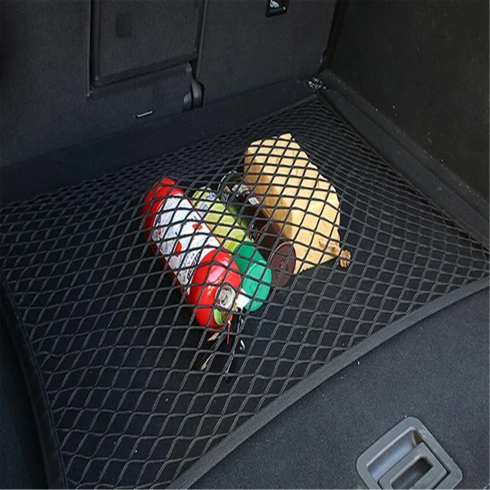 

Car Trunk Cargo Mesh Net 4 Hook Car Luggage For Hyundai Accent Elantra Solaris Verna Santa Fe IX45 Sonata Tucson IX35 IX25 I30