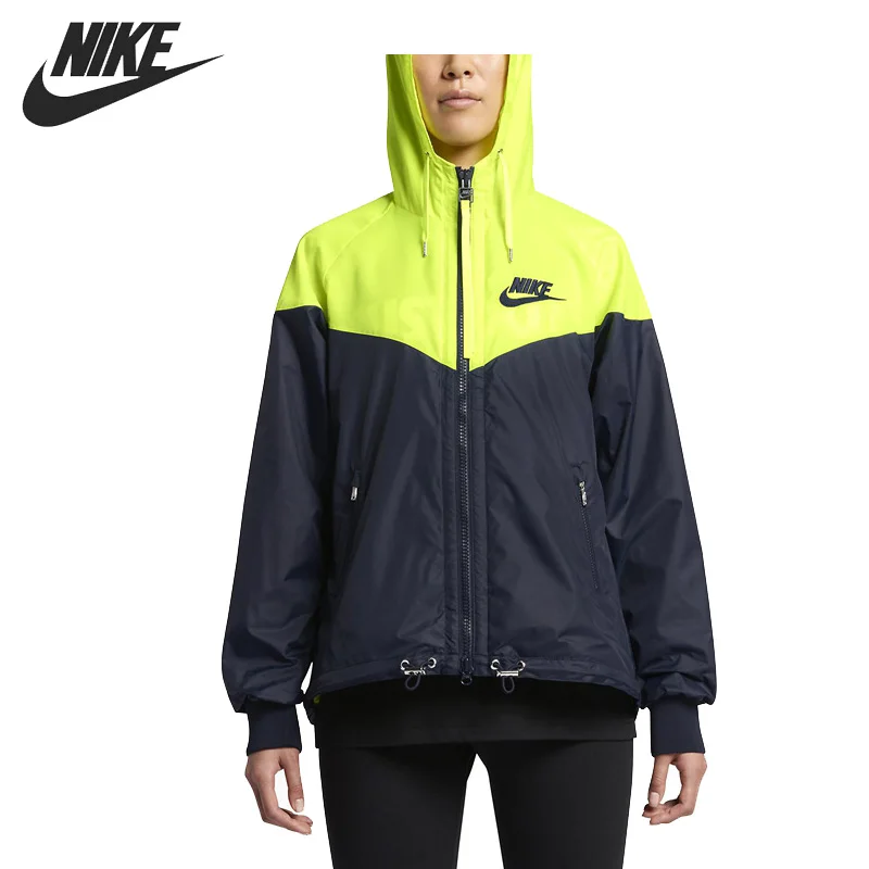 Оригинальная женская спортивная куртка с капюшоном NIKE новое поступление|Беговые