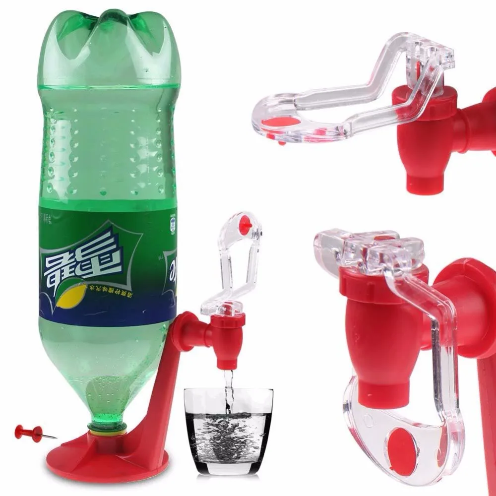 The Magic Tap Saver Soda Dispenser Bottle Coke Upside Down Drinking